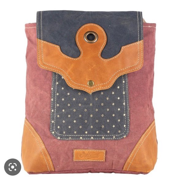 sixtease Handbags - Upcycled Vintage Sixtease Backpack NWT
